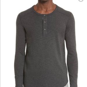 Wings and Horns Base Long Sleeve Henley